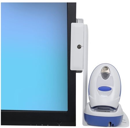 Ergotron StyleView - bevestigingskit - voor scanner - wit-3