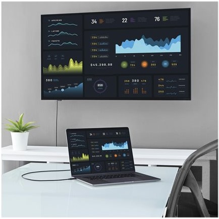 StarTech.com USB-C naar DisplayPort adapter kabel 1m 4K / 60 Hz-2