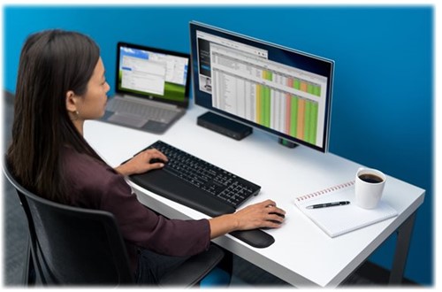 Kensington ErgoSoft™-polssteun voor standaard toetsenborden-2