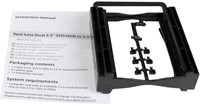 StarTech.com Dubbele 2.5" SSD/HDD montagebeugel voor 3.5” schijfstation toolfree installatie-3
