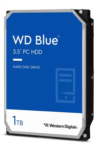 Western Digital Blue WD10EARZ interne harde schijf 3.5" 1 TB SATA III