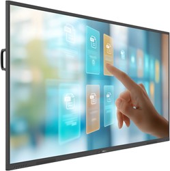Philips 86BDL4252E/00 beeldkrant Interactief flatscreen 2,18 m (86") LED Wifi 400 cd/m² 4K Ultra HD Zwart Touchscreen Type processor Android 14