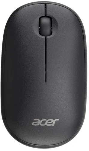 Acer Wireless Bubble Mouse - AMR100 Black (Retail pack) muis Universeel Ambidextrous RF Draadloos Optisch 1600 DPI