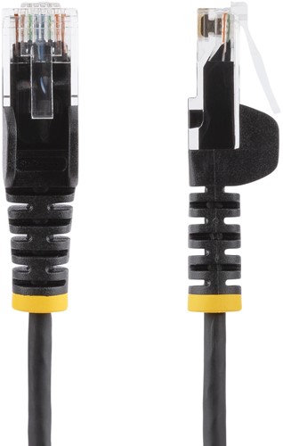 StarTech 50cm Slim CAT6 10 Pack netwerkkabel Zwart U/UTP-2