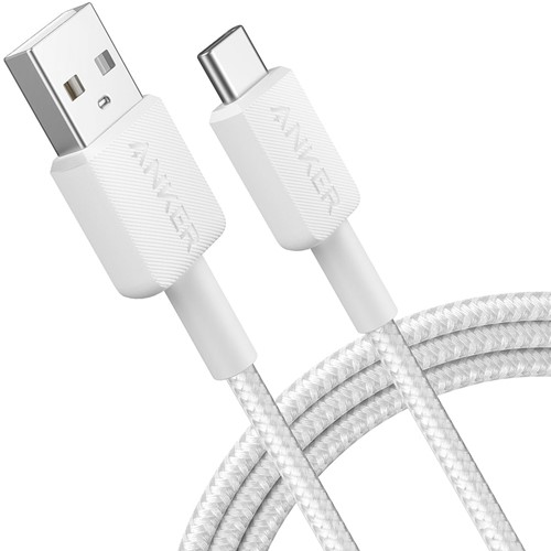 Anker 322 USB-kabel 1,8 m USB A USB C Wit