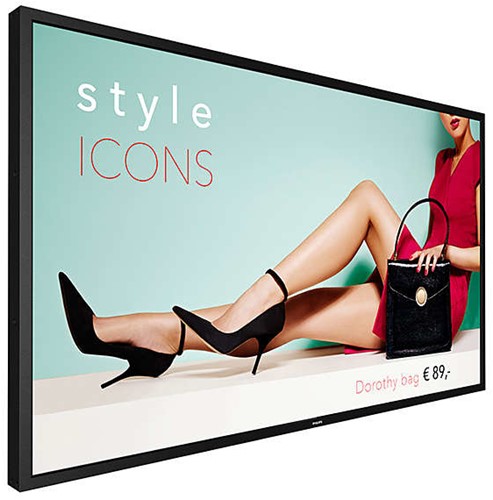 Philips 55BDL4002H Digitale signage flatscreen 139,7 cm (55") LCD 2500 cd/m² Full HD Zwart Android 24/7