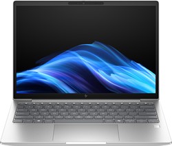 HP EliteBook 6 G1i Intel Core Ultra 5 225U Laptop 33,8 cm (13.3") WUXGA 16 GB DDR5-SDRAM 512 GB SSD Wi-Fi 6E (802.11ax) Windows 11 Pro AI PC Zilver