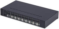 StarTech.com 8-Port DisplayPort KVM Switch met 1U Rackmontage Kit, 4K 60Hz DP 1.2, Drukknop & Hotkey Schakelaar, 4-Port USB Hub, OS Onafhankelijk, TAA Compliant-2