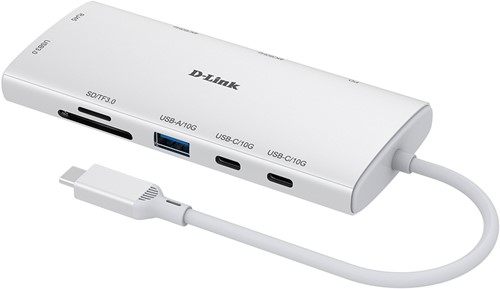 D-Link DUP-A01 interface hub USB 3.2 Gen 1 (3.1 Gen 1) Type-C 10000 Mbit/s Wit-2