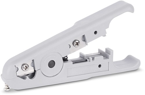 StarTech.com Kabelstripper en Kniptang, Professionele Striptang voor UTP/FTP/STP/Coax Kabels, Roterende kabelstriptang en Kabelschaar
