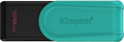 Kingston Technology DataTraveler 128GB Portable USB 3.2 Gen 1 Exodia S (Black/Turquoise)