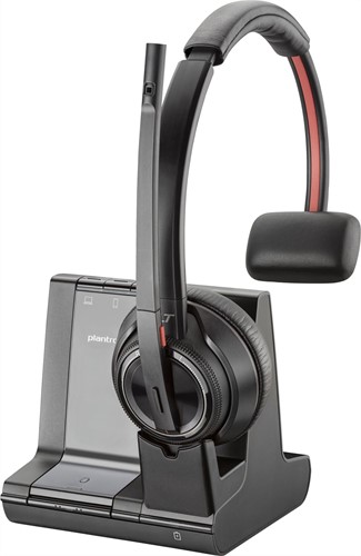 POLY Savi 8210-M Office DECT 1880-1900 MHz Single Ear Headset-2