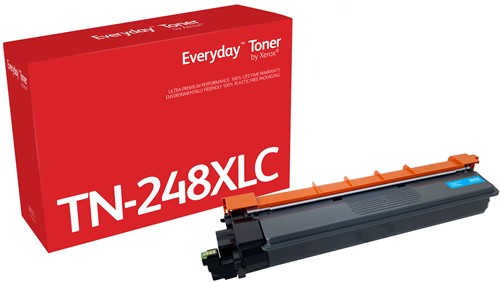 Everyday Cyaan Toner compatibel met Brother TN248XLC, High capacity