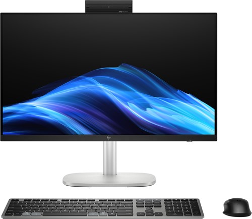 HP EliteStudio 8 G1i 23.8 AI Intel Core Ultra 7 265 60,5 cm (23.8") 1920 x 1080 Pixels Alles-in-één-pc 16 GB DDR5-SDRAM 512 GB SSD Windows 10 Pro Wi-Fi 7 (802.11be) AI PC Zilver
