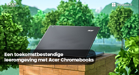 Een toekomstbestendige leeromgeving met Acer Chromebooks