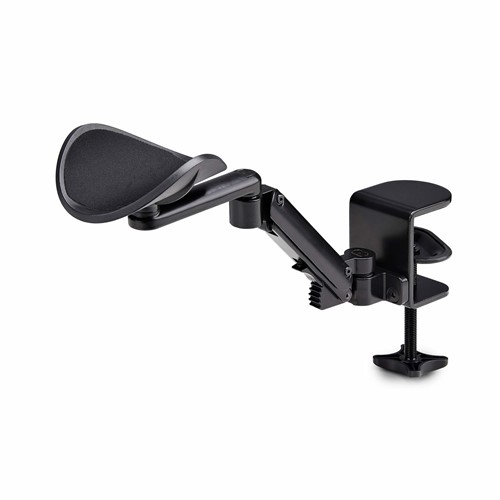 StarTech.com 1AHC-DESK-ARM-REST handsteun Palmsteun Aluminium, Kunststof, Staal Zwart