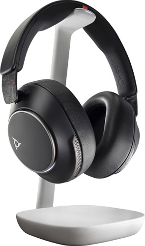 POLY Voyager Surround 85 UC voor Microsoft Teams gecertificeerde USB-C-headset + USB-C/A-adapter + oplaadstandaard