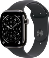 Apple Watch Series 11 OLED 42 mm Digitaal 374 x 446 Pixels Touchscreen 5G Titanium Wifi GPS