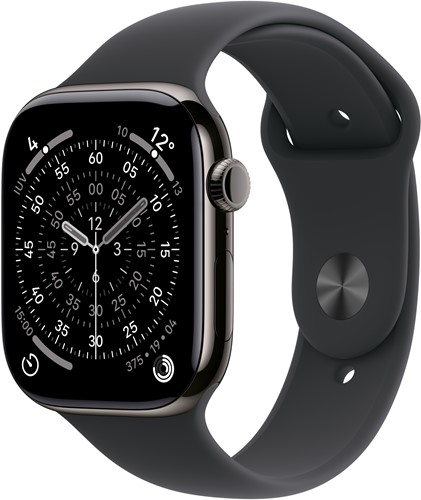 Apple Watch Series 11 OLED 46 mm Digitaal 416 x 496 Pixels Touchscreen 5G Titanium Wifi GPS
