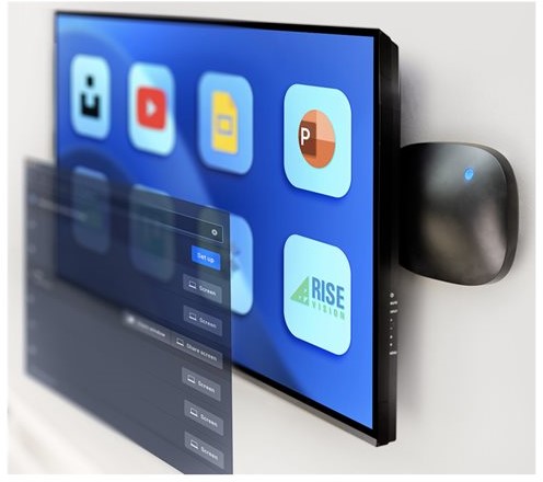 Airtame Hub + Core - Video/audio extender - 1GbE, Wi-Fi 5, 802.11a, 802.11b/g/n, Bluetooth 5.2 - 10Base-T, 100Base-TX, 1000Base-T - with 3 years Airtame Core