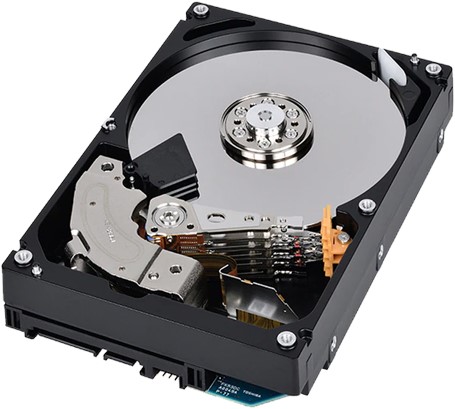 Toshiba MG08 interne harde schijf 4 TB 7200 RPM 3.5" SATA III