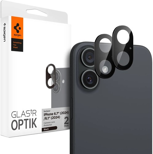 Spigen Glas.tR Optik Cameralensbeschermer Apple 2 stuk(s)