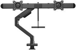 ACT Monitorarm office premium, gasveer, crossbar, 2 monitoren