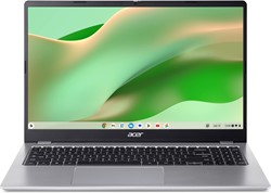 Acer Chromebook CB315-6HT-3174 Intel Core 3 N355 39,6 cm (15.6") Touchscreen Full HD 8 GB LPDDR5x-SDRAM 128 GB eMMC Wi-Fi 6E (802.11ax) ChromeOS US International Zilver