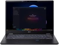 Acer TravelMate P6 TMP614-54-TCO-70QD Copilot+ PC Intel Core Ultra 7 258V Laptop 35,6 cm (14") WQXGA+ 32 GB LPDDR5x-SDRAM 1 TB SSD Wi-Fi 7 (802.11be) Windows 11 Pro US International Zwart-2