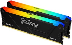 Kingston Technology FURY Beast 64GB 3600MT/s DDR4 CL18 DIMM (Sets van 2) RGB
