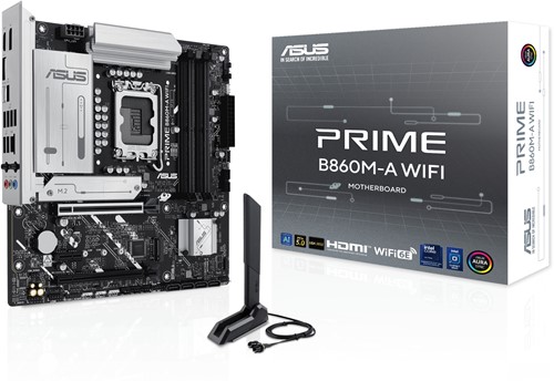 ASUS PRIME B860M-A WIFI Intel B860 LGA 1851 (Socket V1) micro ATX