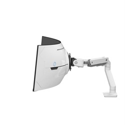 Ergotron HX Series HX ARM WITH VERY HEAVY DUTY PIVOT DESK flat panel bureau steun 144,8 cm (57") Wit