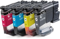 Brother LC521VAL inktcartridge 4 stuk(s) Origineel Zwart, Cyaan, Magenta, Geel