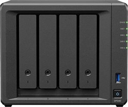 Synology DP340 data-opslag-server NAS Desktop R1600 16 GB Zwart