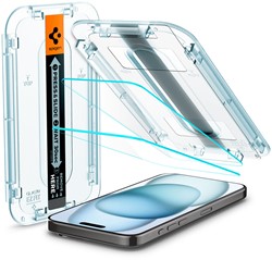 Spigen AGL06903 scherm- & rugbeschermer voor mobiele telefoons Doorzichtige schermbeschermer Apple 2 stuk(s)
