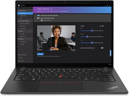 Lenovo ThinkPad T14s Laptop 35,6 cm (14") WUXGA Intel® Core™ i5 i5-1335U 16 GB LPDDR5x-SDRAM 512 GB SSD Wi-Fi 6E (802.11ax) Windows 11 Pro Zwart