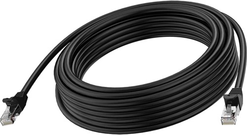 Vision TC 3MCAT6A/BL netwerkkabel Zwart 3 m Cat6a U/UTP (UTP)