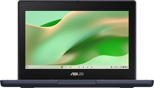 ASUS Chromebook CR11 CR1104CTA-NS0067 Intel® N N150 29,5 cm (11.6") Touchscreen HD 4 GB LPDDR5-SDRAM 32 GB eMMC Wi-Fi 6 (802.11ax) ChromeOS US International Grijs