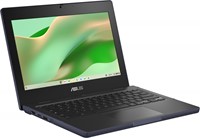 ASUS Chromebook CR11 CR1104CTA-NS0155 Intel® N N150 29,5 cm (11.6") Touchscreen HD 4 GB LPDDR5-SDRAM 64 GB eMMC Wi-Fi 6 (802.11ax) ChromeOS US International Grijs-3