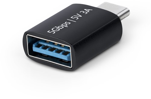StarTech.com USB-C naar USB-A Adapter, USB 5Gbps, Compacte USB-C Male naar USB-A Female Adapter, USB-A Oplaadkabel/Datakabel, Duurzame Metalen Behuizing, M/F
