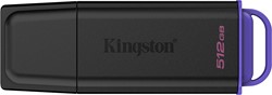 Kingston Technology DataTraveler 512GB Portable USB 3.2 Gen 1 Exodia Black/Purple