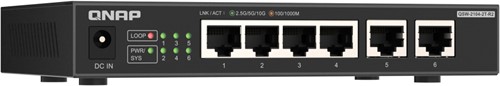 QNAP QSW-2104-2T-R2 netwerk-switch Unmanaged 10G Ethernet (100/1000/10000) Desktop Zwart-3