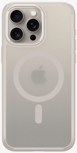 Spigen Ultra Hybrid (MagFit) mobiele telefoon behuizingen 17 cm (6.7") Hoes Titanium