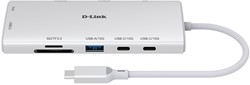 D-Link DUP-A01 interface hub USB 3.2 Gen 1 (3.1 Gen 1) Type-C 10000 Mbit/s Wit