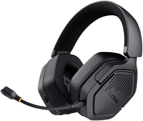 Trust GXT 493PS Carus Headset Bedraad en draadloos Hoofdband Gamen Bluetooth Zwart