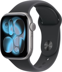 Apple Watch Series 11 OLED 42 mm Digitaal 374 x 446 Pixels Touchscreen 5G Grijs Wifi GPS