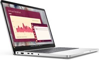 DELL Pro 14 PC14250 Intel Core Ultra 7 255U Laptop 35,6 cm (14") Full HD+ 16 GB DDR5-SDRAM 512 GB SSD Wi-Fi 6E (802.11ax) Windows 11 Pro US International Platina-2