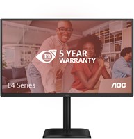 AOC 27E4CV computer monitor 68,6 cm (27") 1920 x 1080 Pixels Full HD LED Zwart