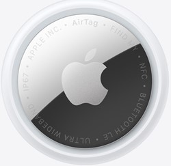Apple AirTag Persoonlijk Finder Zilver, Wit