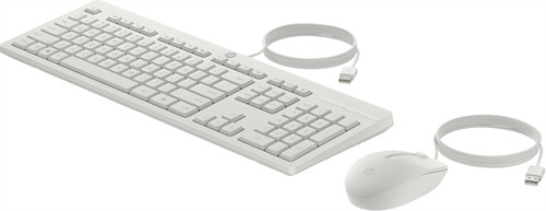 HP 225 Wired Mouse and Keyboard Combo White-2